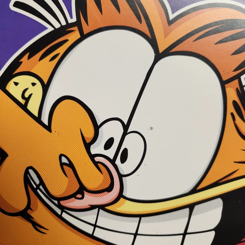 Vintage Garfield Mead Lot Of 3 Folders + Rainbow Doodle Pad With Stickers